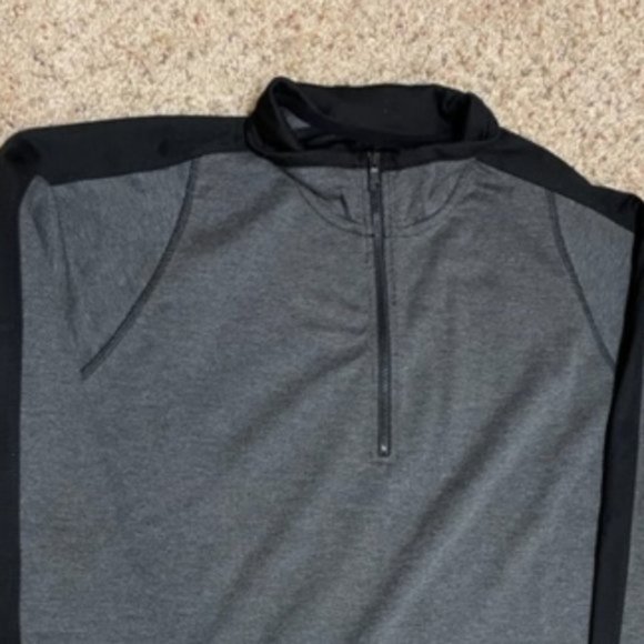 Hawke & Co Gray Quarter Zip Pullover – L - Picture 3 of 4